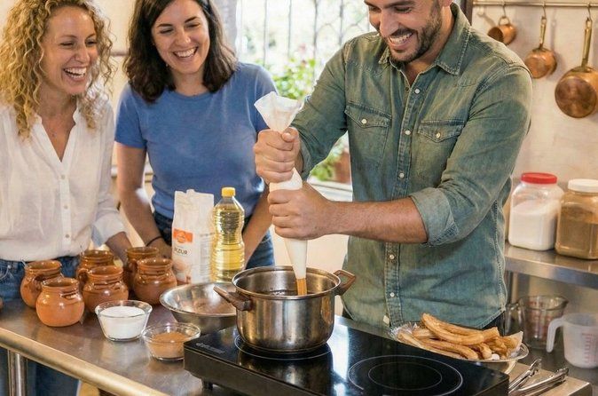 Delight in Churro and Chocolate Making