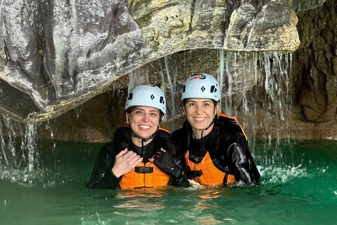 Canyoning in Matacanes : Rappelling, Jumping and Natural Slides