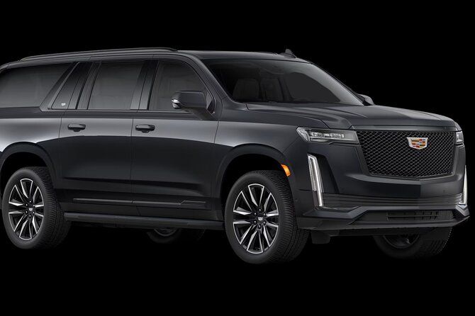 VIP Private Maui OGG Arrival Transfer in Black Cadillac Escalade