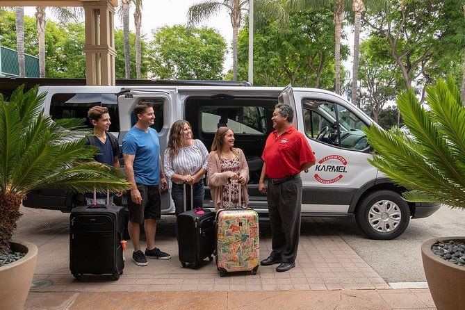 Private Van Airport Departure Transfer: Anaheim Resort to John Wayne SNA Airport