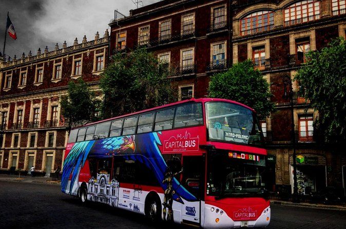Capital Bus Night with Audio guide in Mexico City