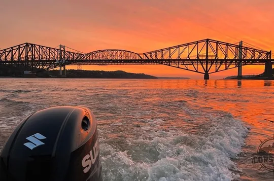 Sunset Zodiac Boat Tour on St Lawrence River
