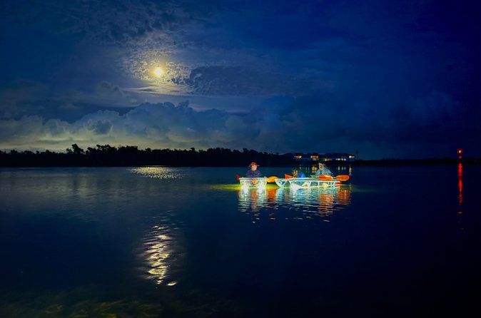 Night Glow Clear Kayak Adventure in Anna Maria Island