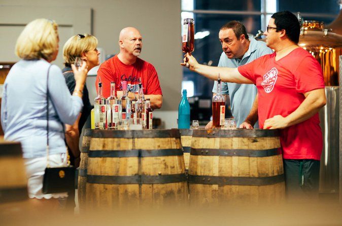 Houston Distillery Tour with 4 Spirit Tastings