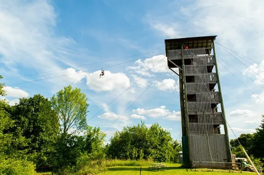 Ultimate Adventure Zipline Tour in Bonner Springs