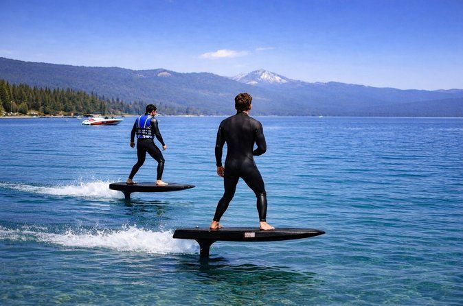 Lake Tahoe eFoil Lesson for Beginners: Learn to Ride & Fly