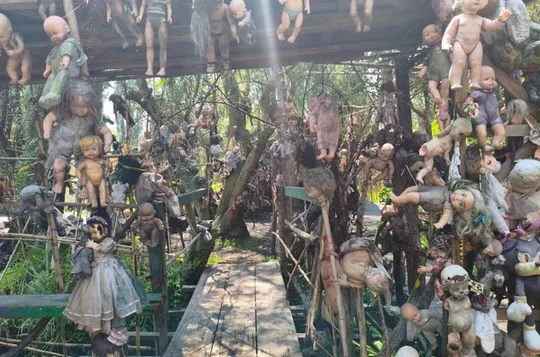 Xochimilco Island of the Dolls Original and Coyoacan