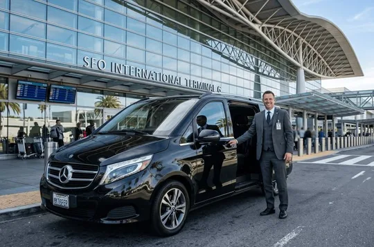 San Francisco: SFO Airport Private Transfer to/from City Center