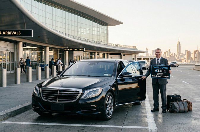 NYC: JFK Airport Private Transfer 90-Min FREE Wait Included