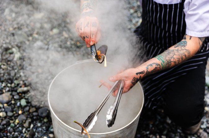 Canadian Mussel Boil at the Ecological Reserve