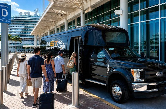 Shared Shuttle from Miami Port to MIA
