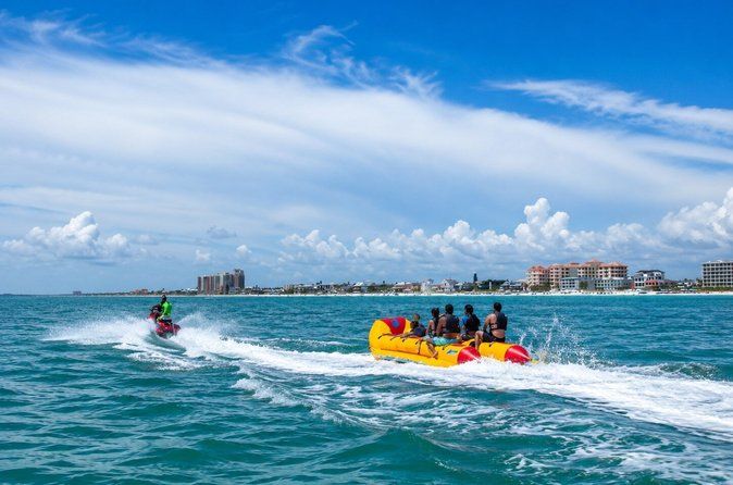 Banana Boat Fun Ride at Shephard's Beach Resort Clearwater Beach