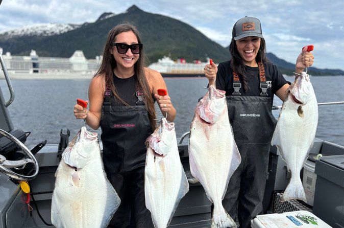 Ketchikan Private Halibut Fishing and Whale Watching Activity