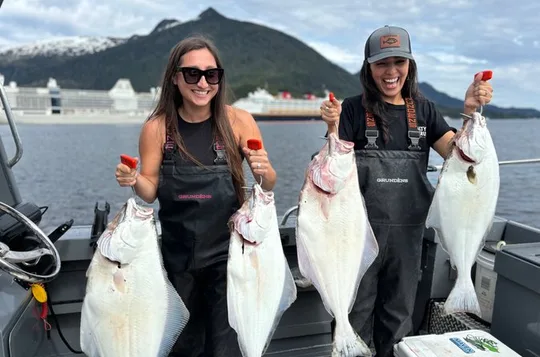 Ketchikan Private Halibut Fishing and Whale Watching Activity
