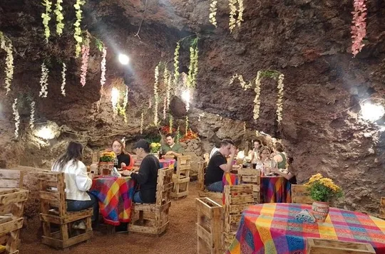 Teotihuacán Basilica of Guadalupe Tlatelolco and Cave Restaurant