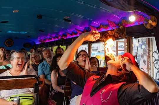Asheville Adults-Only Comedy Ghost Tour by LaZoom