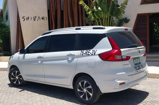 Transfer from chiquila-holbox to airport and hotels in cancun