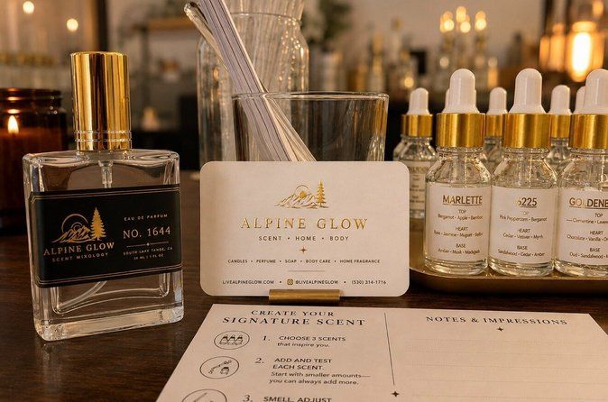 Lake Tahoe Scent Mixology Perfume & Cologne Making