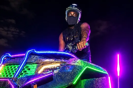 Miami ATV Night Ride Experience with LED Glow Lights