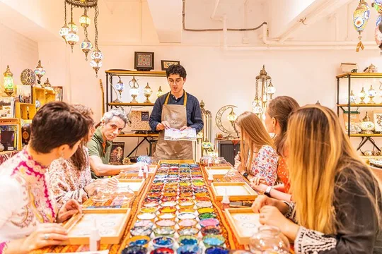 Mosaic Lamp Workshop in Indianapolis