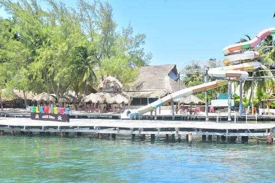 Beach Club and Isla Mujeres Catamaran Tour from Cancun
