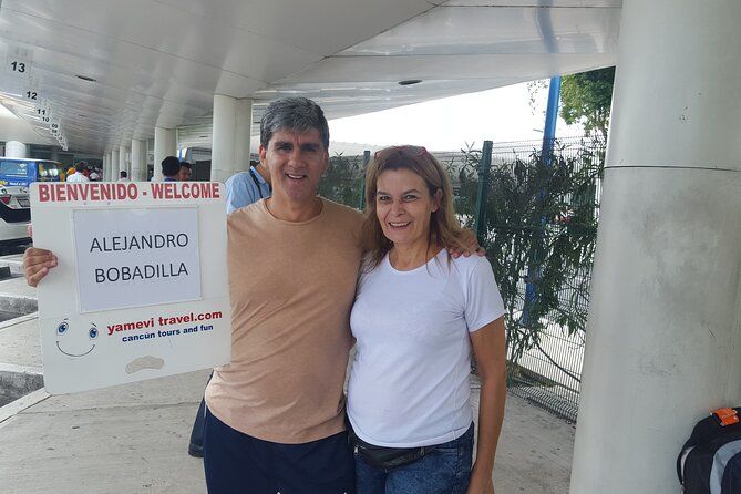 Shared transportation in Cancun