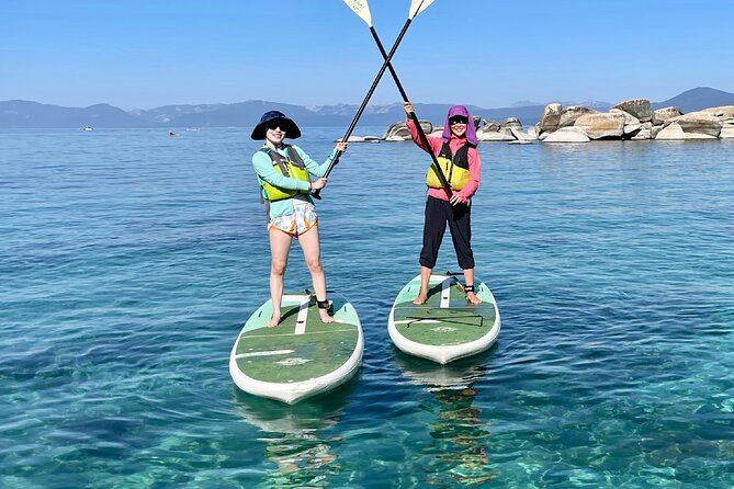 10AM-1PM South Lake Tahoe 3-Hour Stand Up Paddleboard Rental