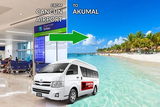 Private Transfer from Cancun Airport to Akumal