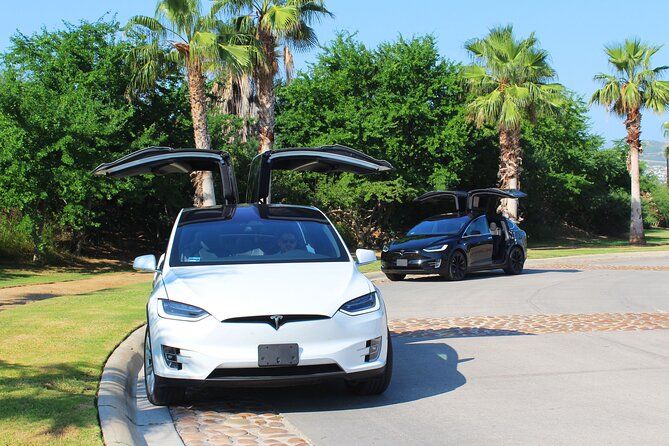 Los Cabos Luxury Private Tesla Transfer from Airport to Cabo San Lucas Area