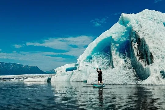 Remote Alaskan Glacier Adventure