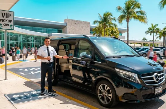 Cancun: Private Transfer to/from CUN Airport - Up to 14 Pax
