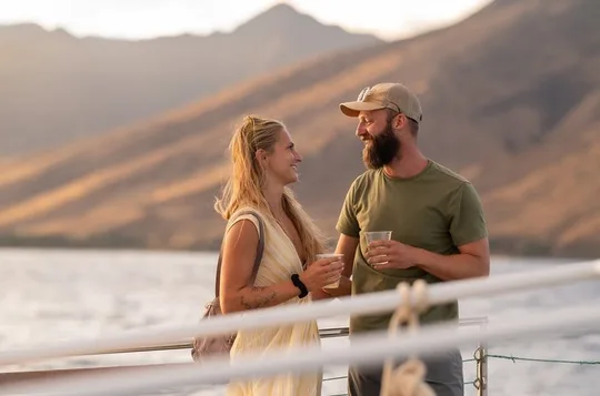 Maui Catamaran Sunset Cocktail Cruise From Ma'alaea Harbor