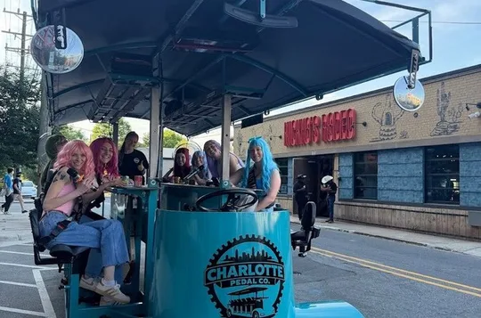Charlotte Pedal Co-Charlotte's Local Party Bike Experience!