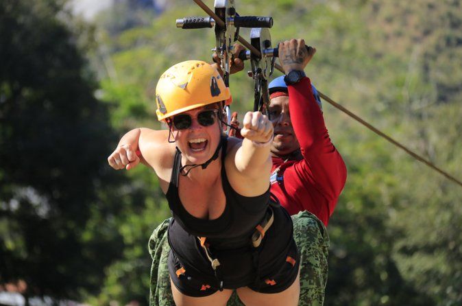 Zipline in the Jungle with Adrenaline and Views