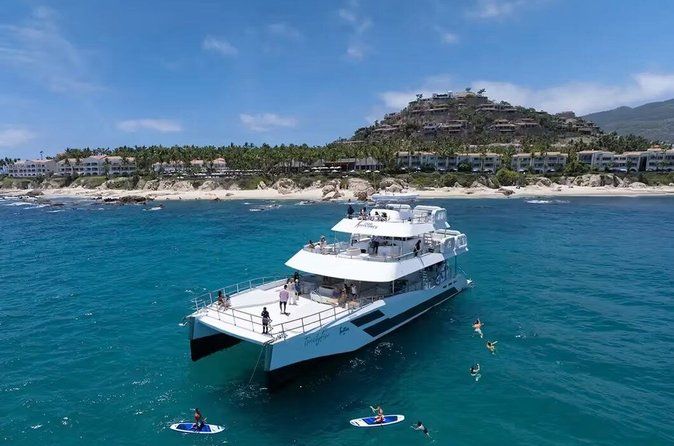 Cabo Snorkel and Party Cruise: El Arco, Bay Swim, and Open Bar