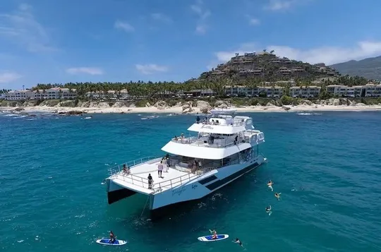 Cabo Snorkel and Party Cruise: El Arco, Bay Swim, and Open Bar
