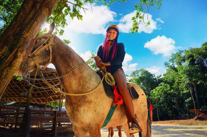 ATV, Zipline, Cenote and Horseback Adventure from Cancún