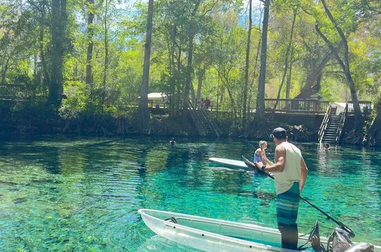Ginnie Springs Glass Bottom Kayak Eco Tour