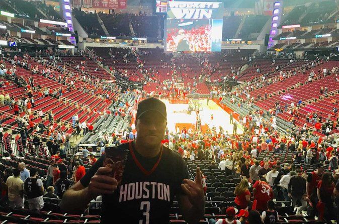 Houston Rockets Basketball Game at Toyota Center