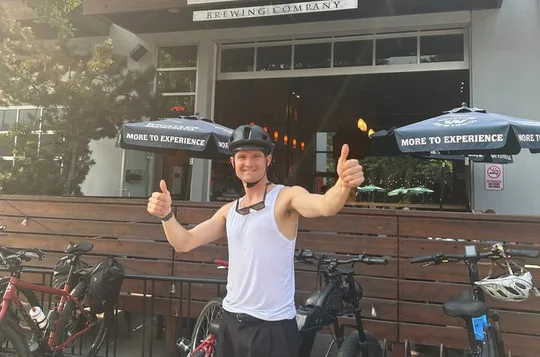 Whistler E-Bike Brewery Tour with Local Craft Beer and Views