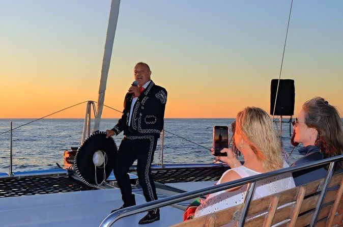 Cabo San Lucas Sunset Cruise Live Mariachi, Dance and Open Bar
