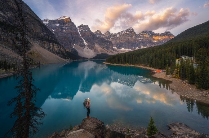 Lake Louise & Moraine Lake Half-Day Shuttle from Banff/Canmore