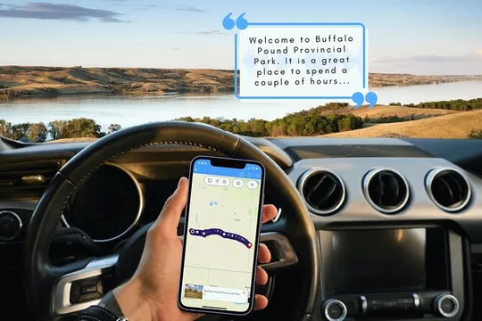 Moose Jaw–Manitoba Border Self-Guided Audio Driving Tour