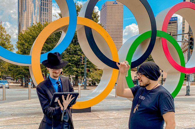 Outdoor Augmented Reality Escape Room in Centennial Olympic Park