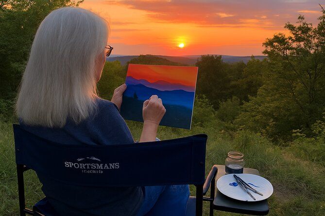 Guided Hike & Outdoor Painting Class in Smoky Mtns Nat’l Park