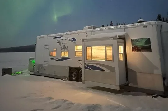 Ice Fishing and Aurora Extravaganza