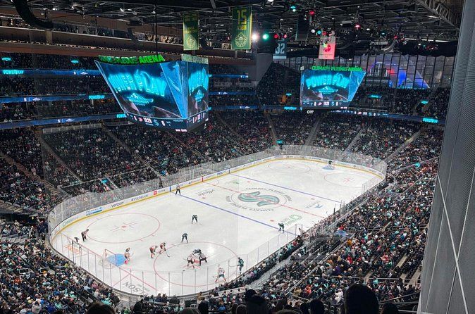 Seattle Kraken Ice Hockey Game at Climate Pledge Arena