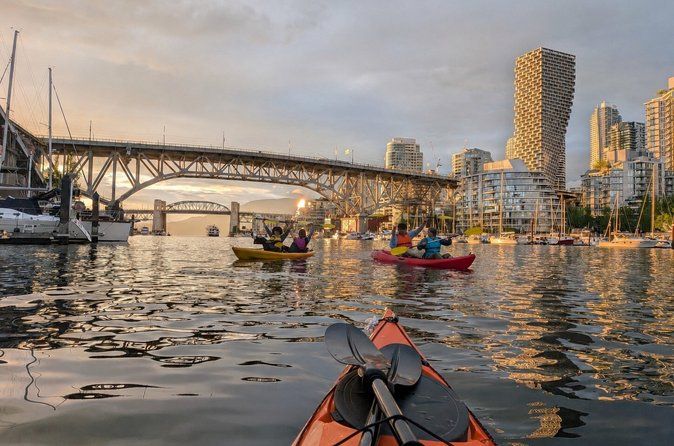 Guided Daytime Kayak Tour of False Creek