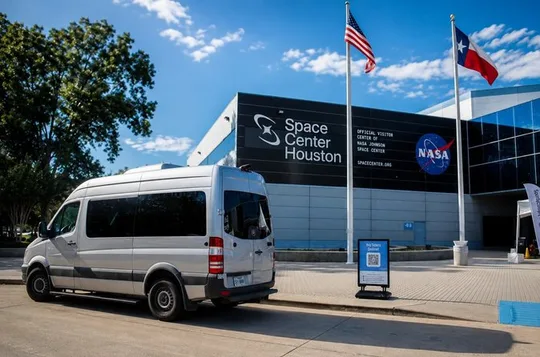 Houston NASA Space Center: Round-Trip Transportation