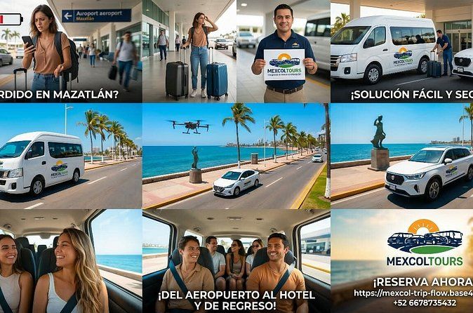 Sedan Transfer from Airport to Hotel in Mazatlan